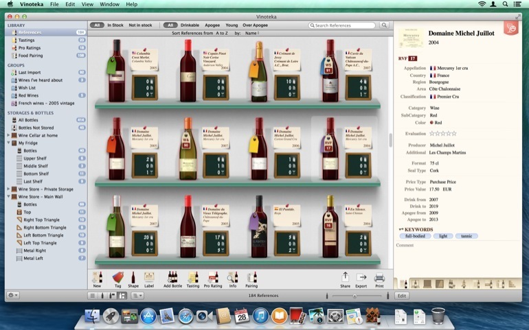 wine cellar apps for mac